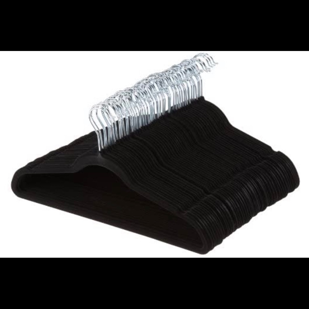 20pc Bundle Velvet Non-Slip Space Saver Hangers